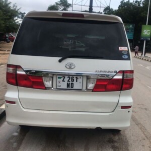 Alphard Car Service in zanzibar